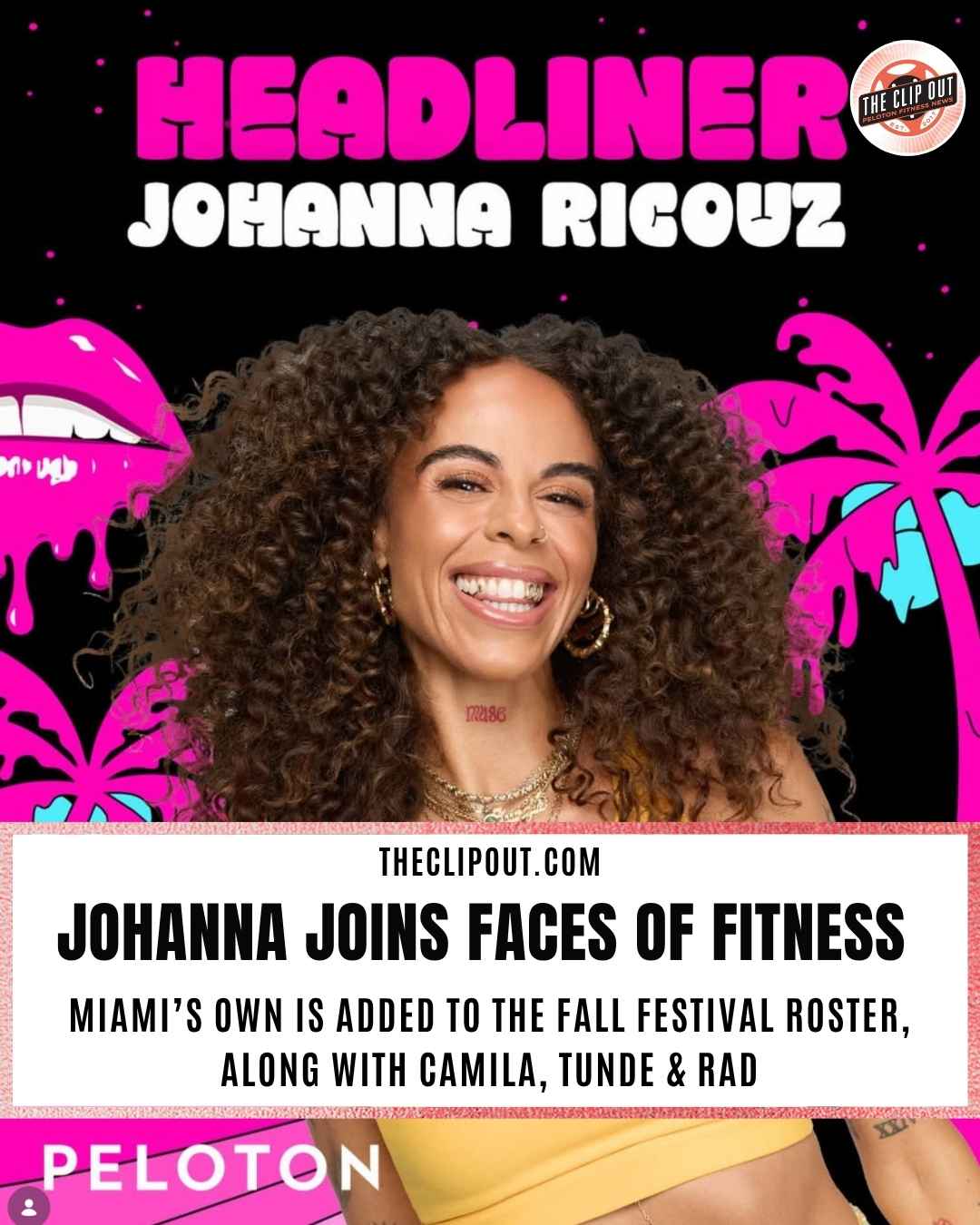Faces of Fitness Miami adds Johanna Ricouz
