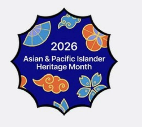 Asian Pacific Islander Heritage Month - badge to earm