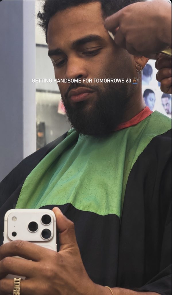 Rad Lopez strength class prep: Rad gets a fresh cut ahead of his first-ever 60-minute live Full Body session on May 29