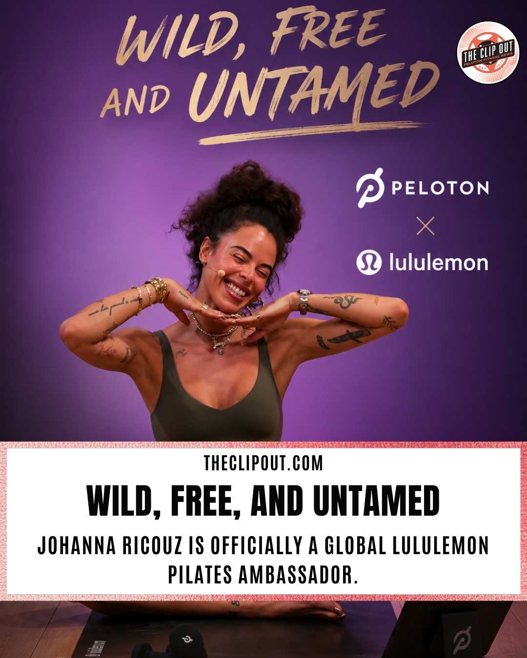 Johanna Ricouz lululemon ambassador