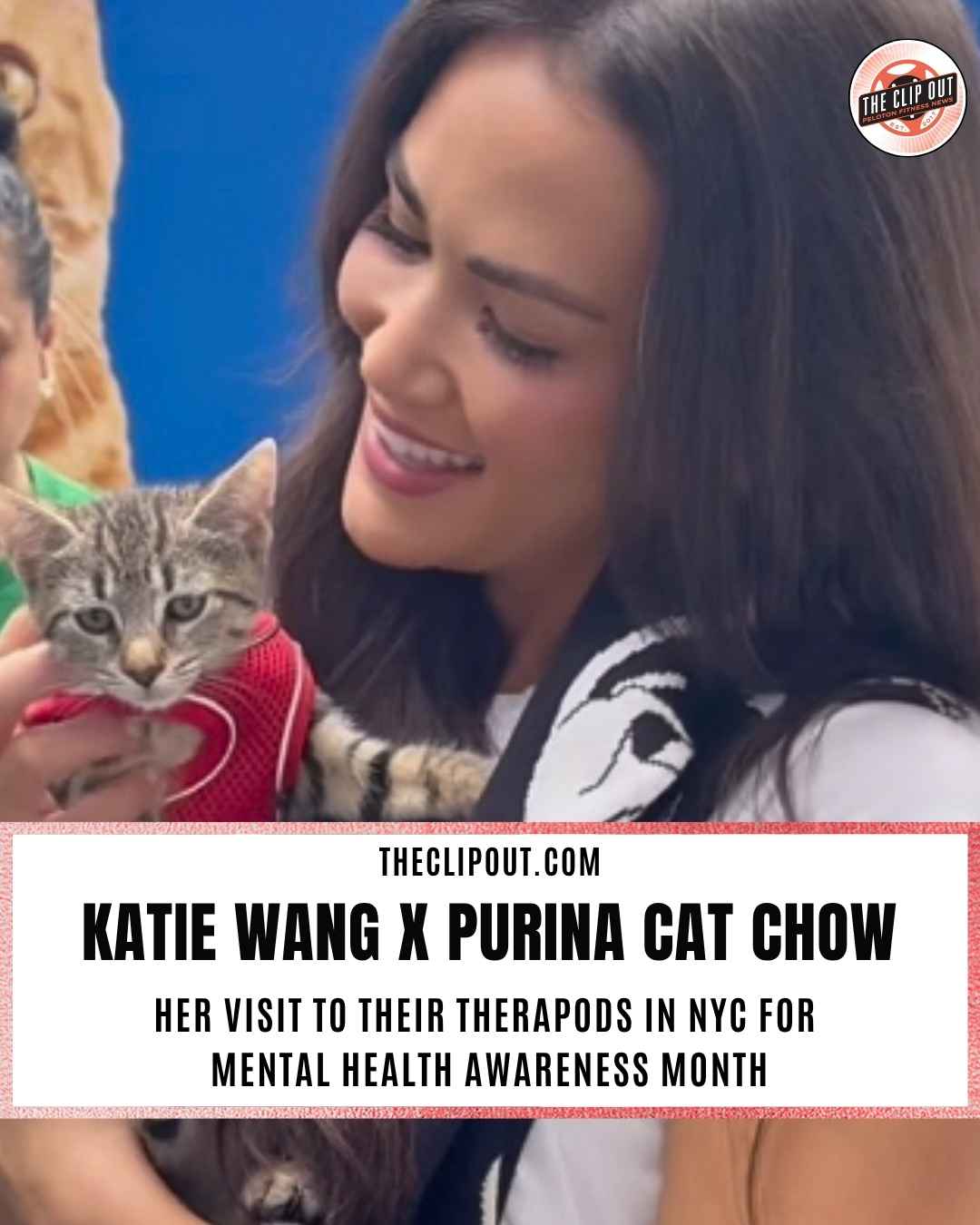Therapod Visit From Katie Wang in partnership with Purina Cat Chow