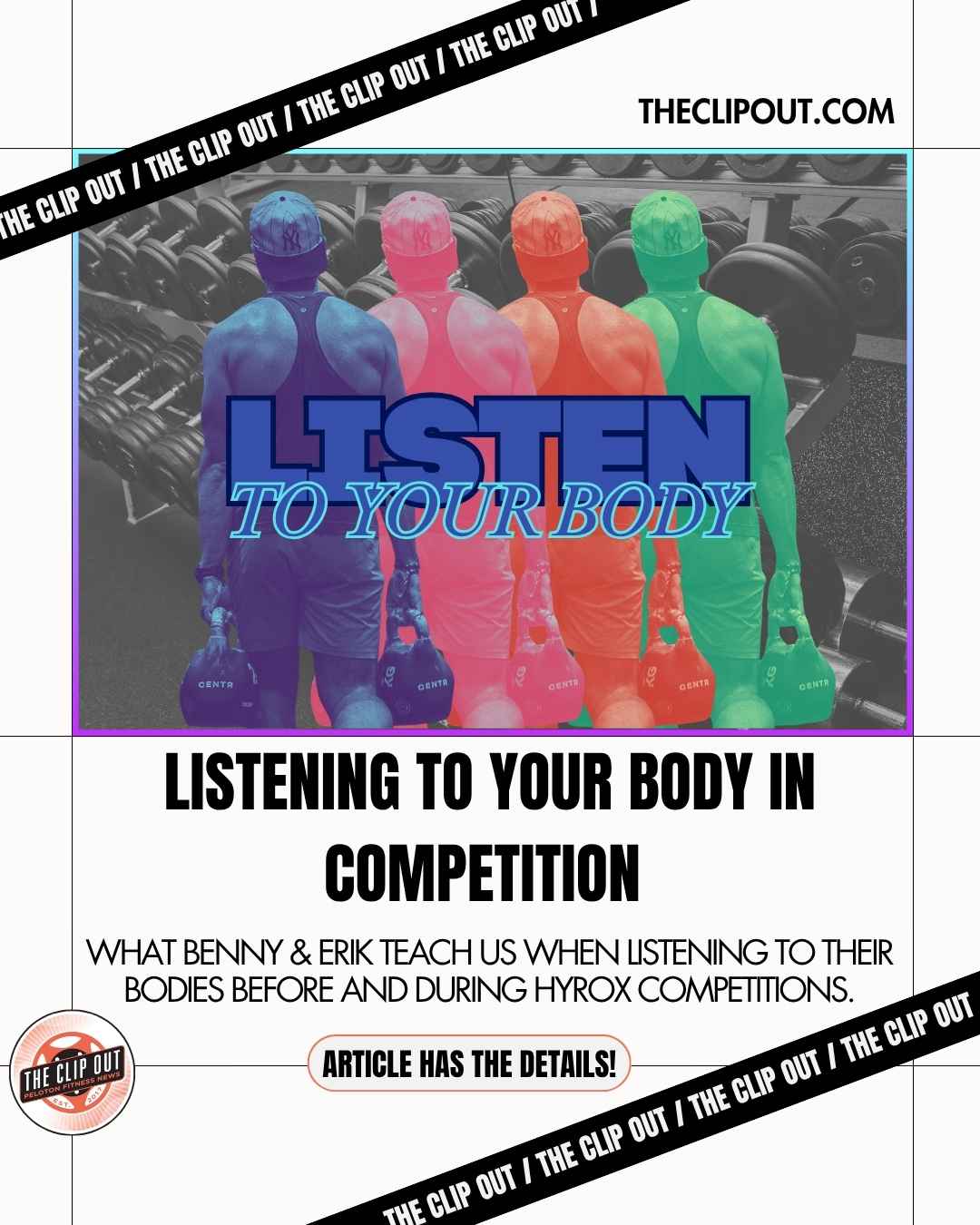 LISTENING TO YOUR BODY ERIK & BENNY