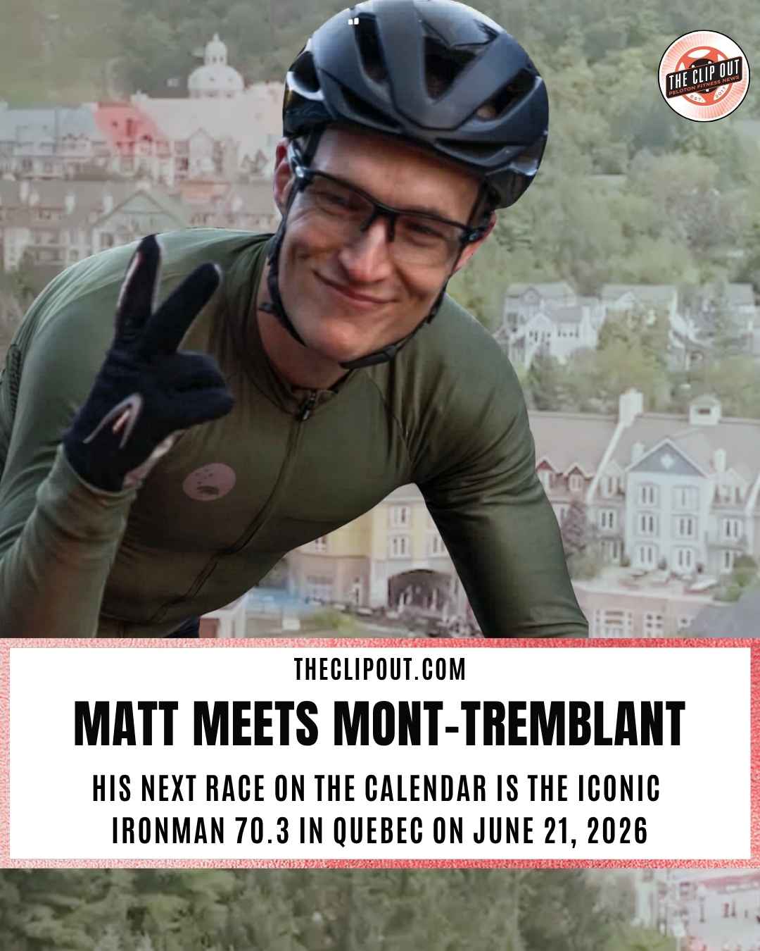 Matt Wilpers Half Ironman Mont Tremblant