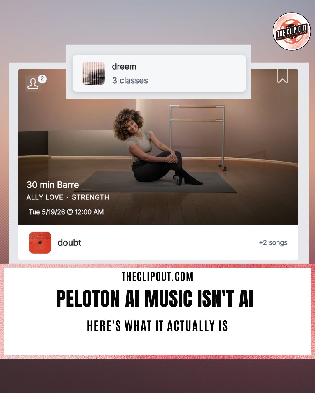 Peloton AI music complaints are spreading on Reddit, but the tracks aren't AI-generated. Here's what dreem and Epidemic Sound actually are.