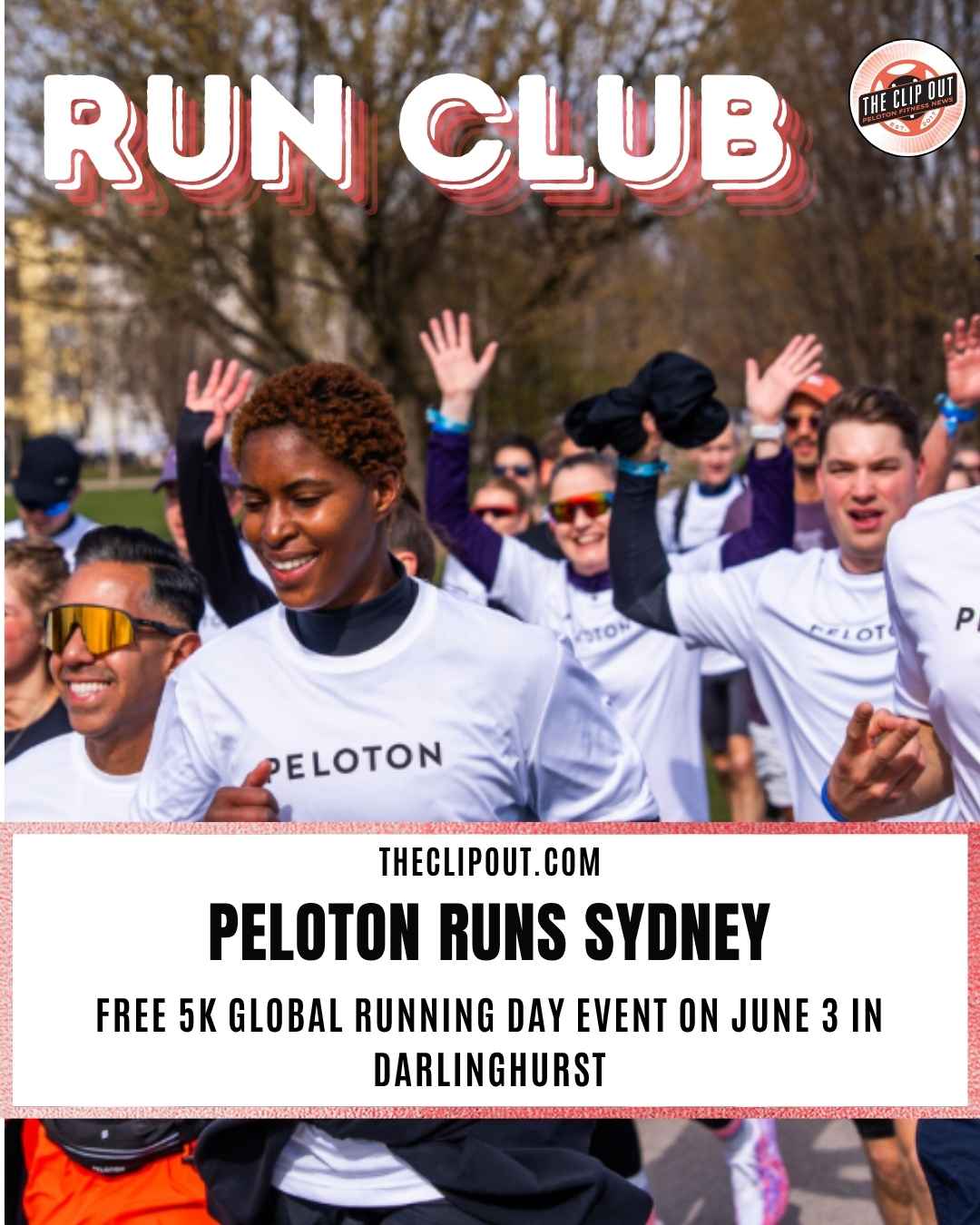 Peloton Global Running Day Sydney event