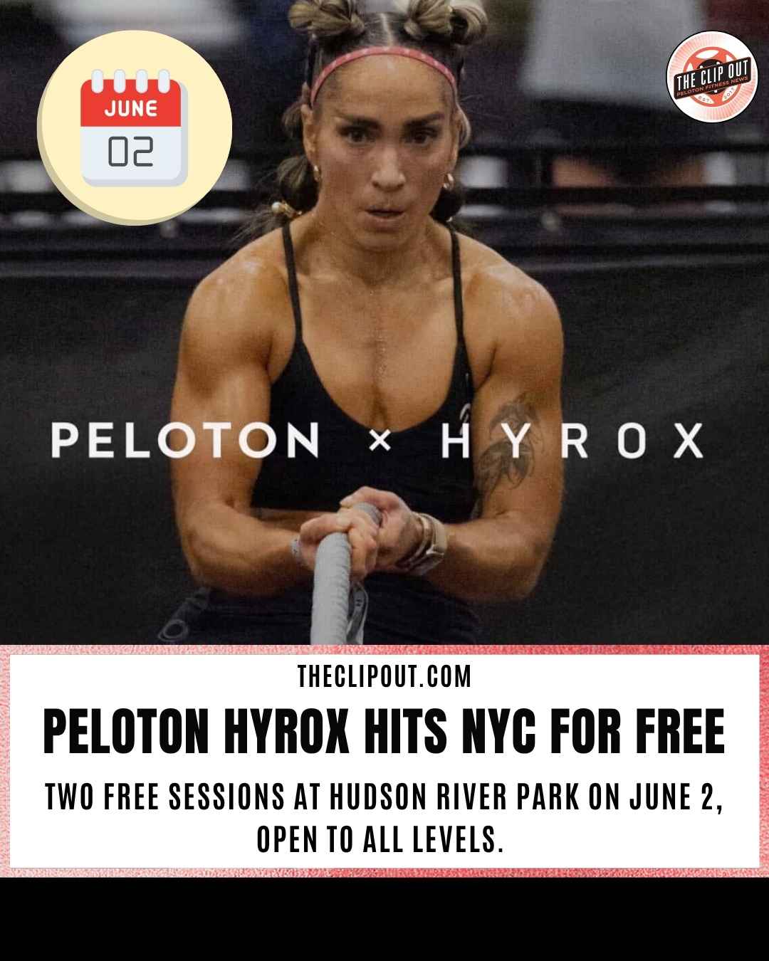 Peloton HYROX workout session June 2