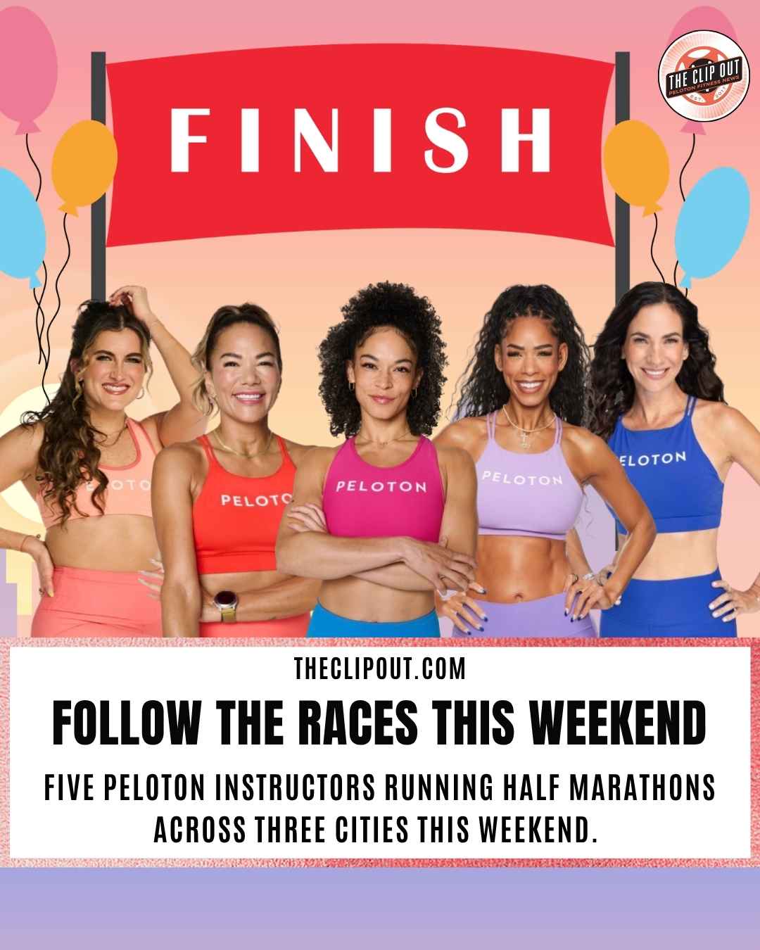 Peloton Instructors Running Half Marathons