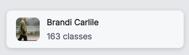 Peloton June Artist Series Brandi Carlile Classes in Library