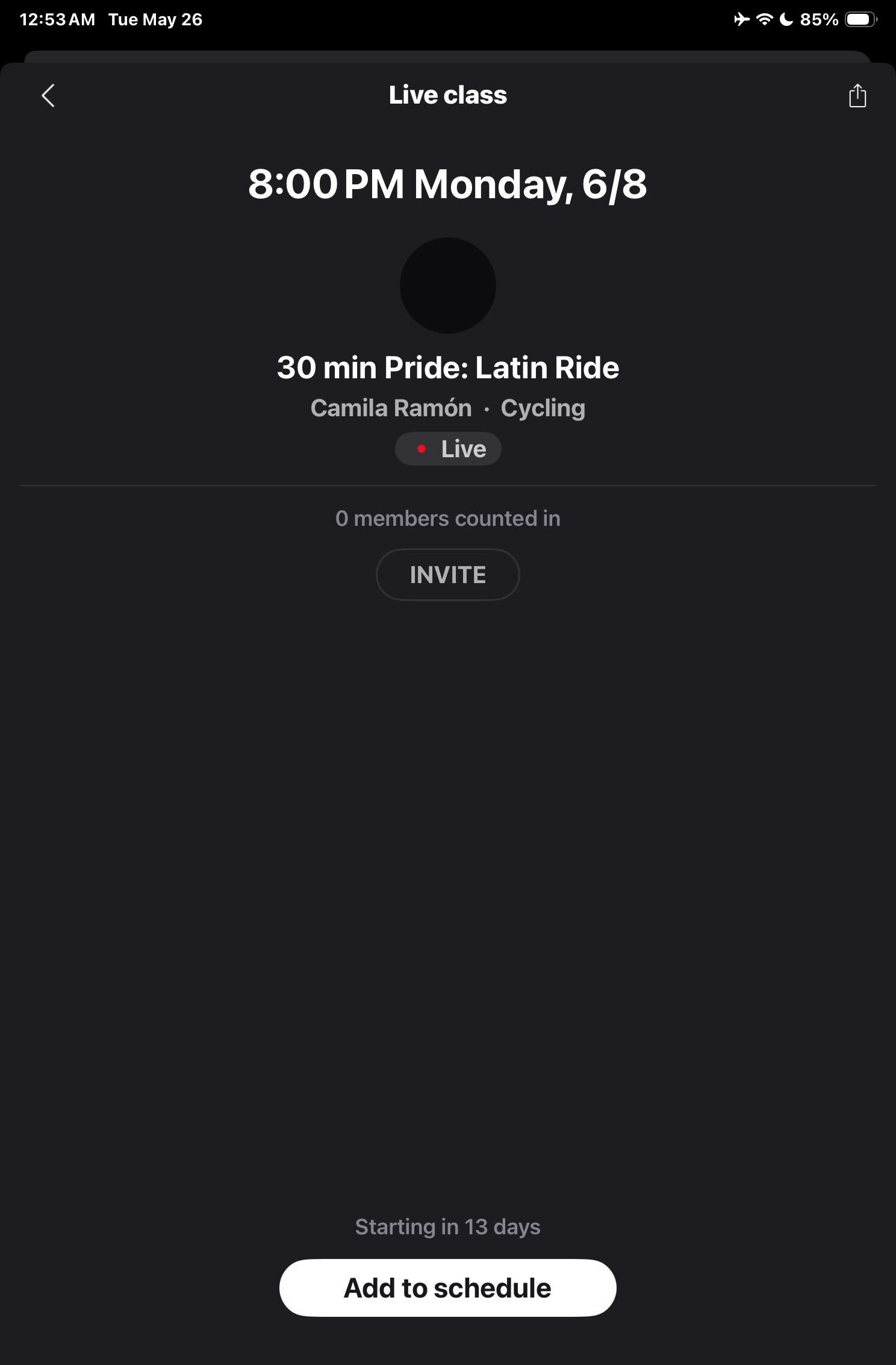Peloton Pride Month 2026 Camila