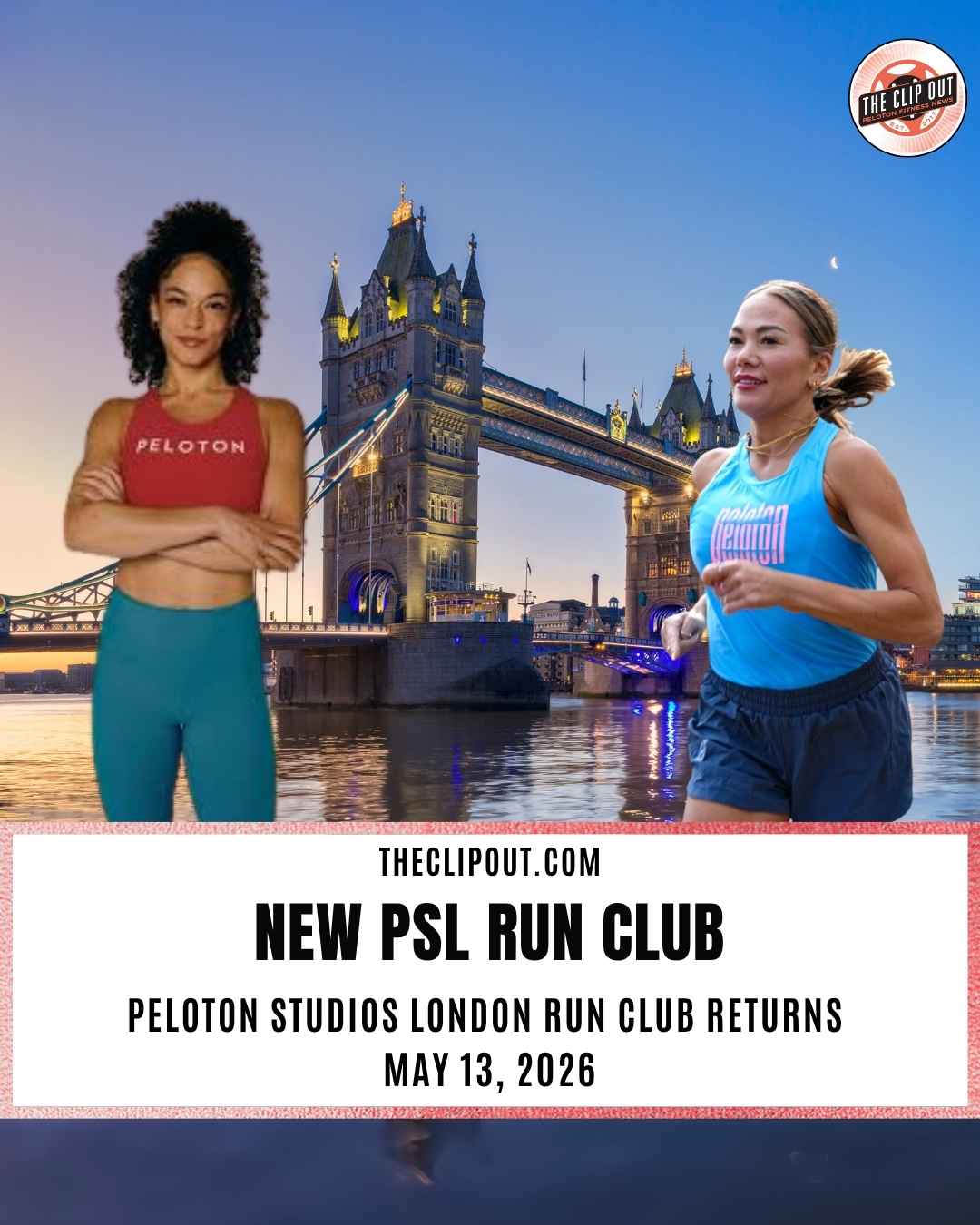 Peloton Studios Run Club returns with Susie Chan and Hannah Frankson on May 13 2026