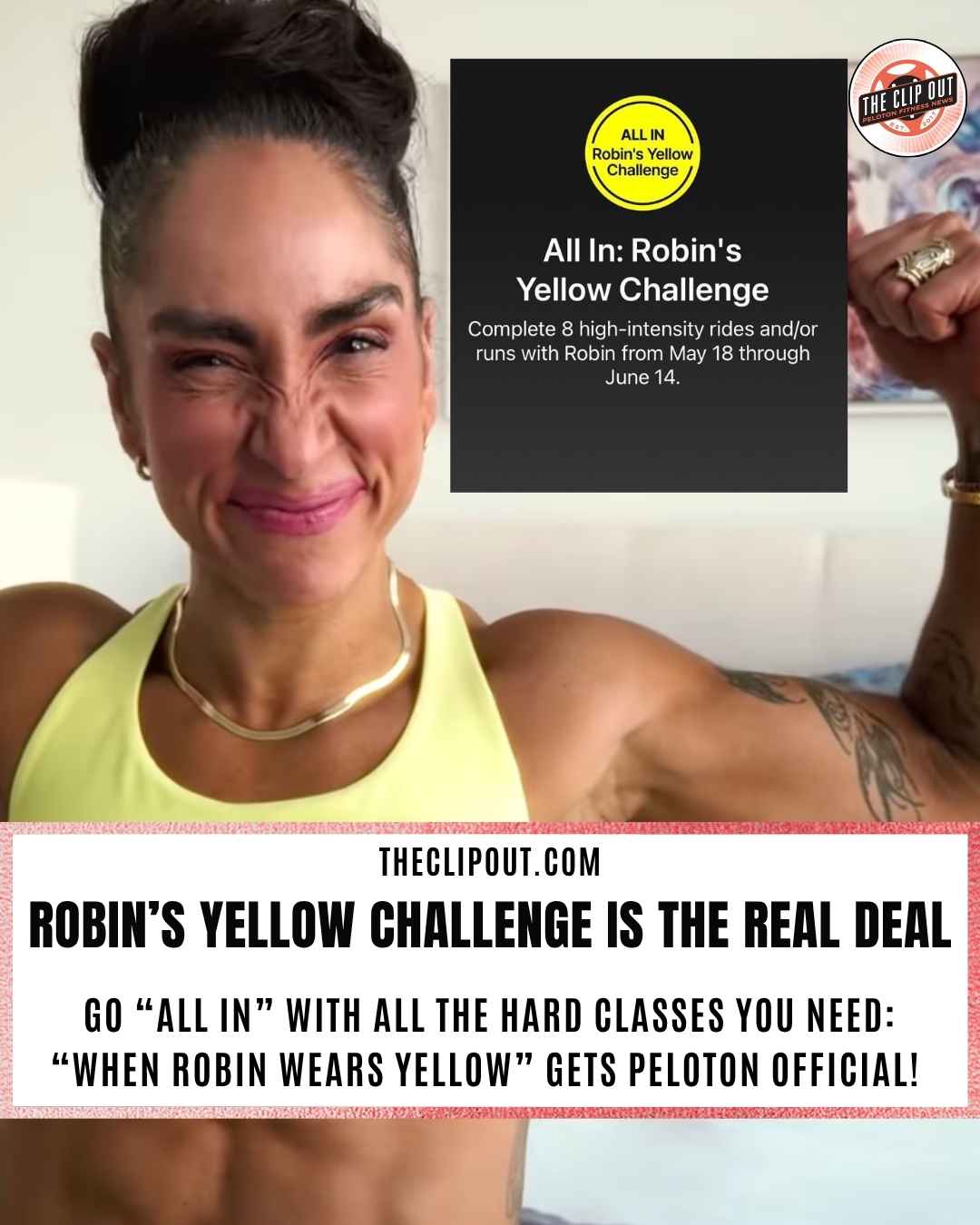 Robin's Yellow Challenge
