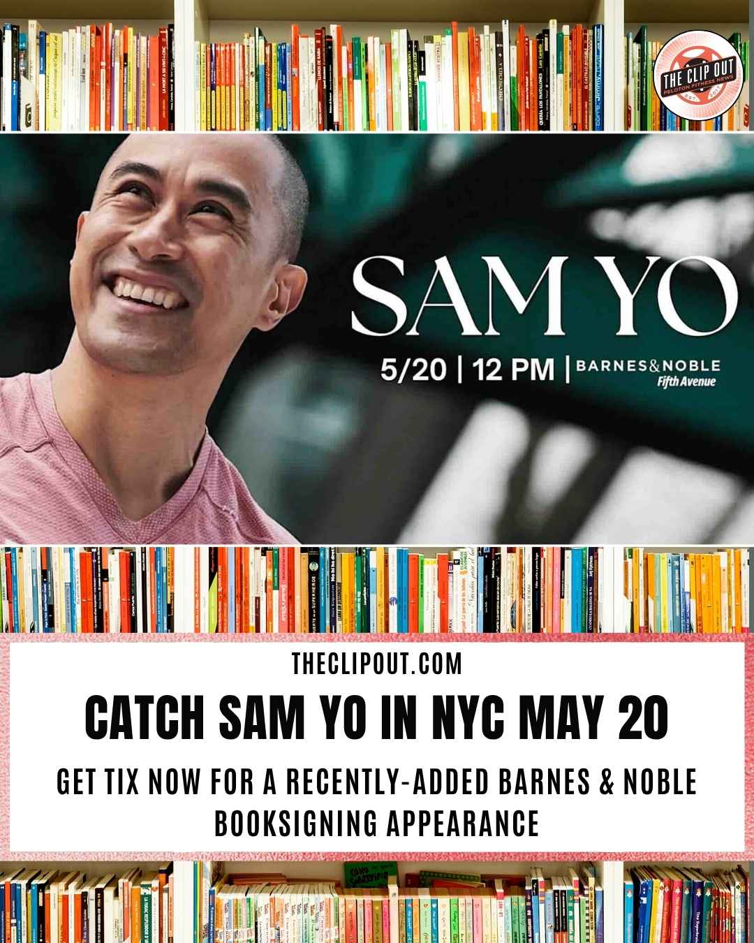 Sam Yo NYC Book Signing Set for May 20 at Barnes & Noble Fifth Avenue