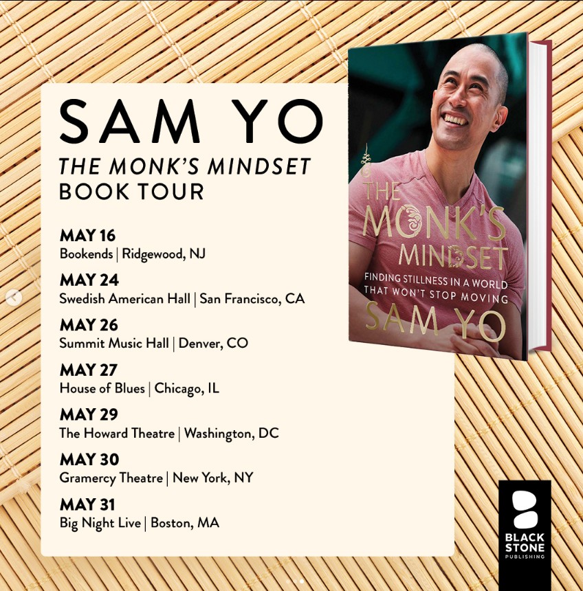 Sam Yo book tour