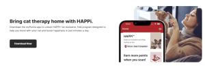 Purina Cat CHow HAPPi app