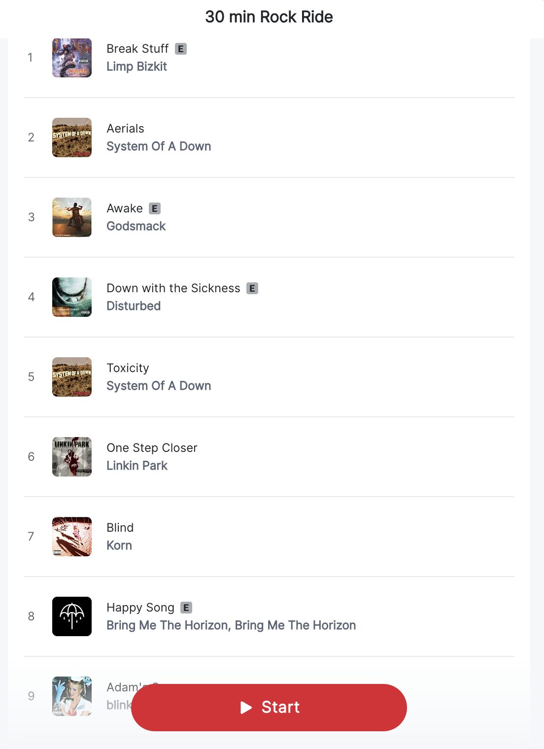 Benny Adami and Camila Ramon playlist