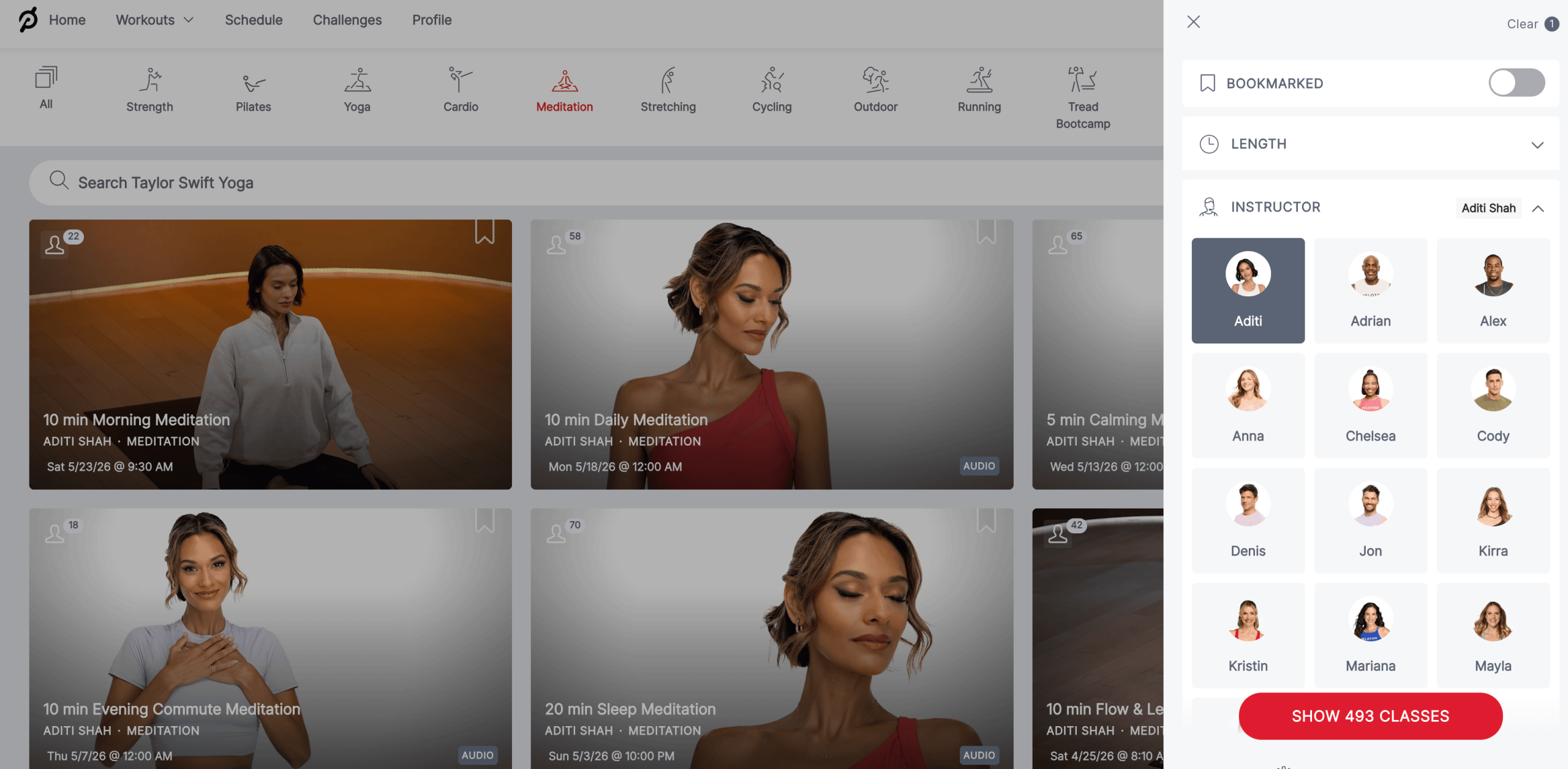 Peloton CTO Francis Shanahan relied on Aditi Shah's meditation to train