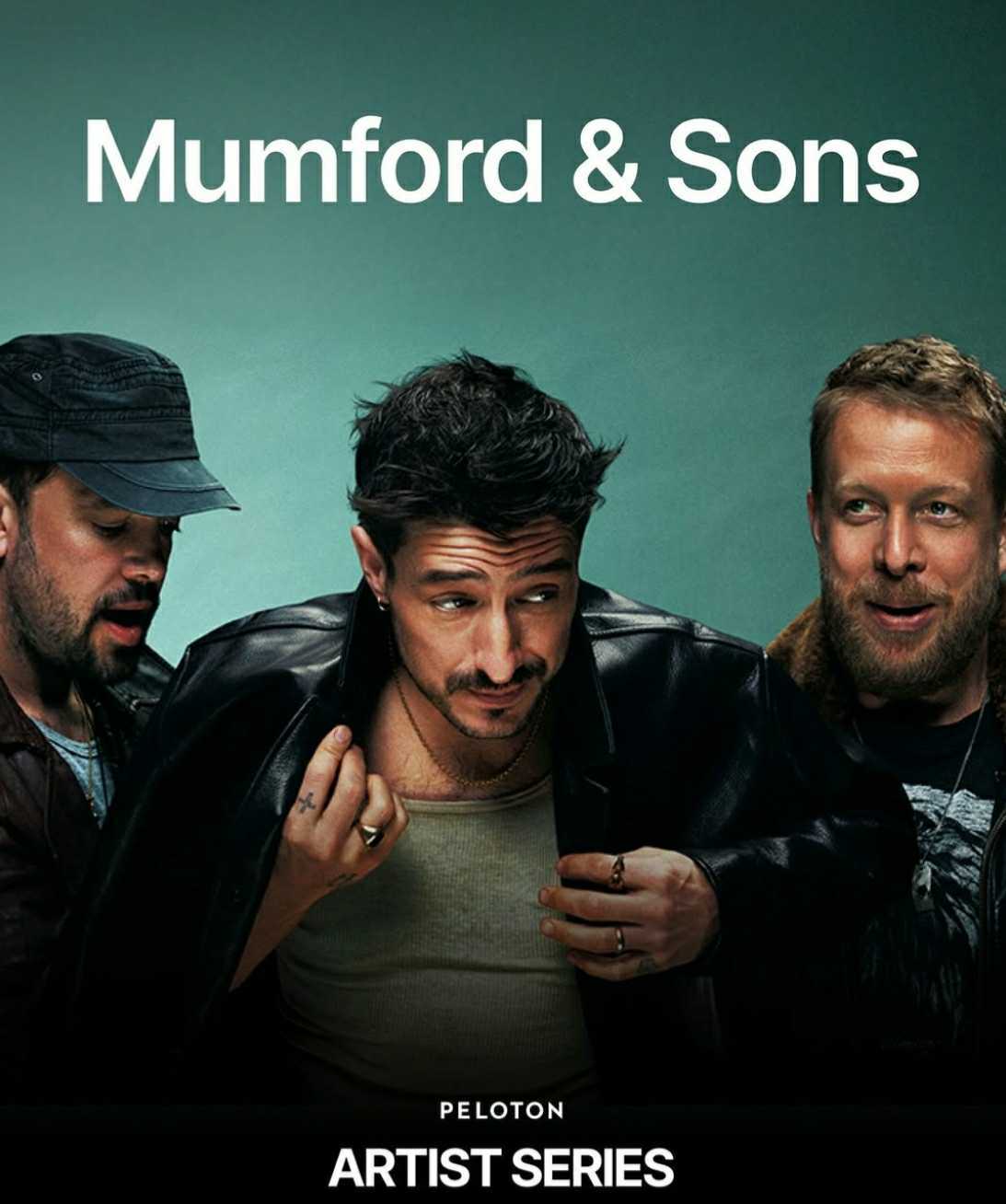 Mumford & Sons band photo from Peloton