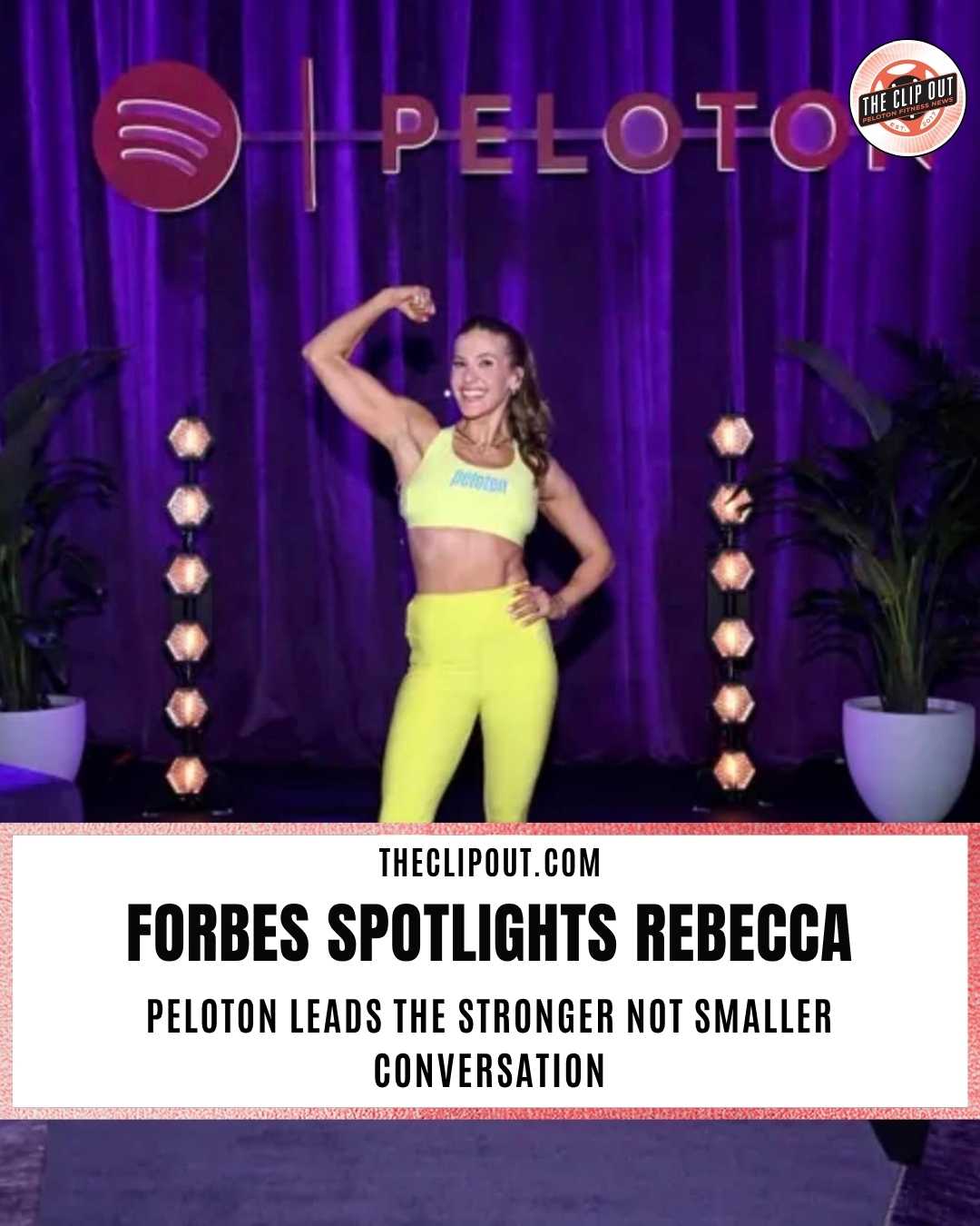Stronger Not Smaller - Rebecca Kennedy in Forbes