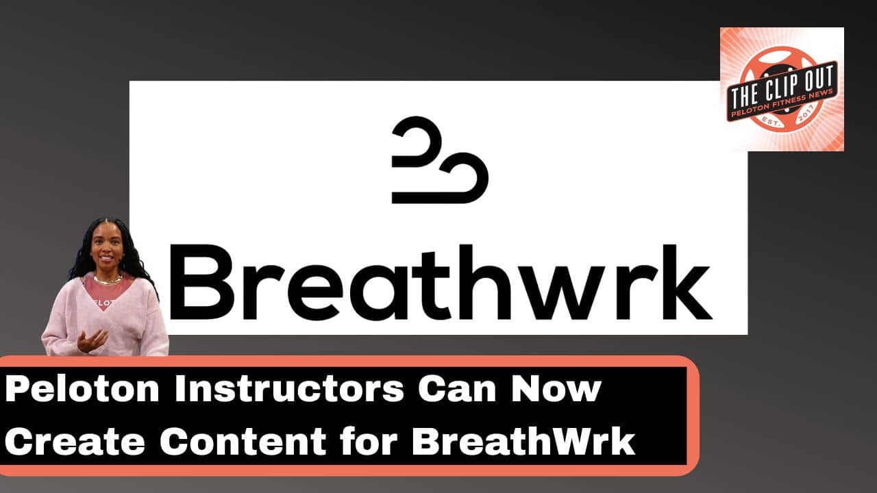 Peloton Instructors Can Now Create Content for Breathwrk