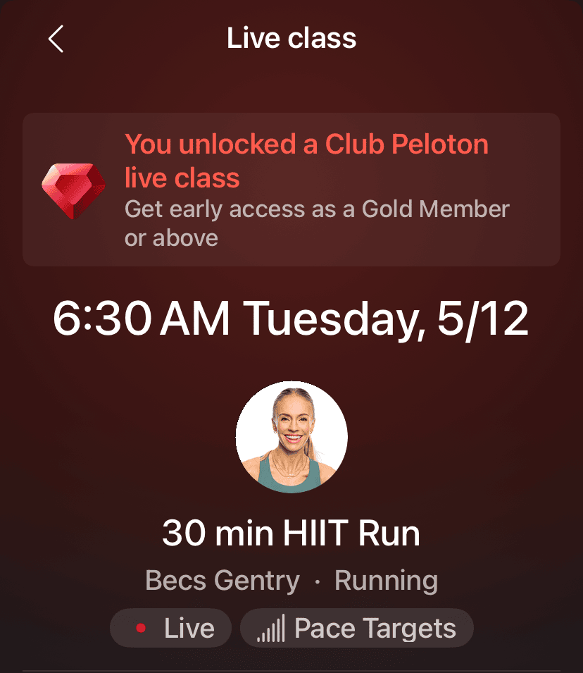 This Week at Peloton - Becs Class Unlocked