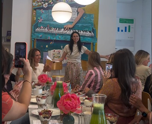 dr rachel at clean plate club