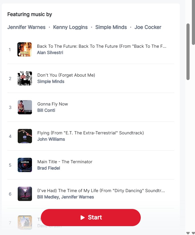 sam yo video store may 2 2026 ride partial playlist screenshot