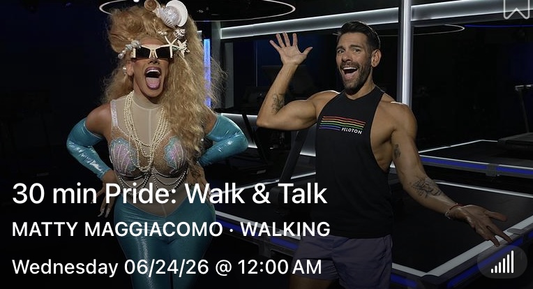 Matty Maggiacomo Pride Walk and Talk - Mara