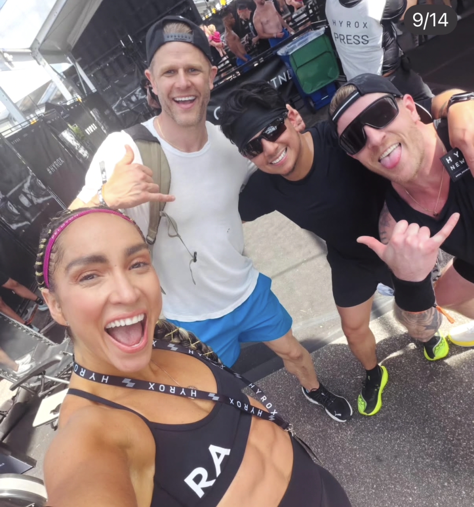 Peloton HYROX NYC - instructors at HYROX