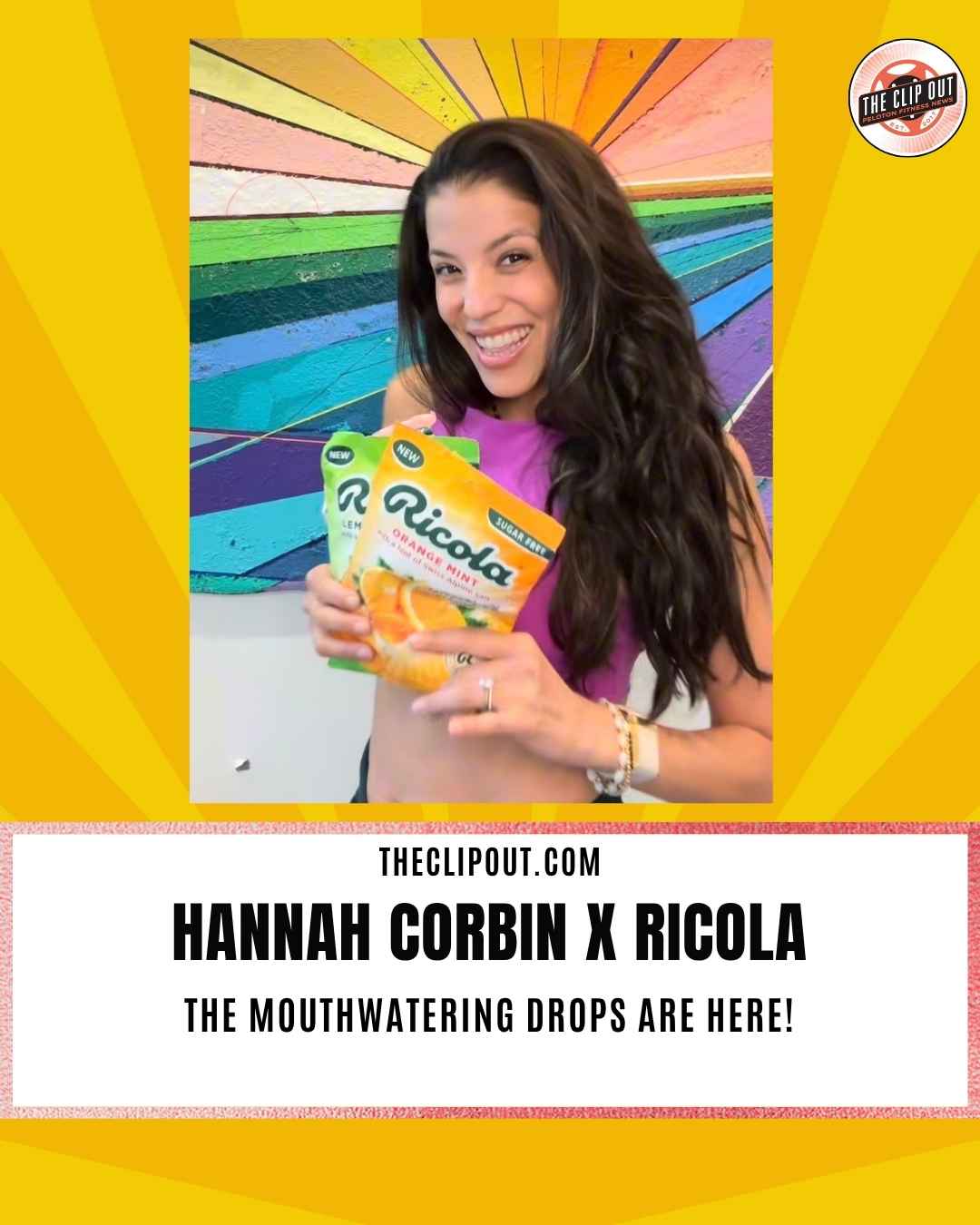 Ricola Partnership with Hannah Corbin, Peloton
