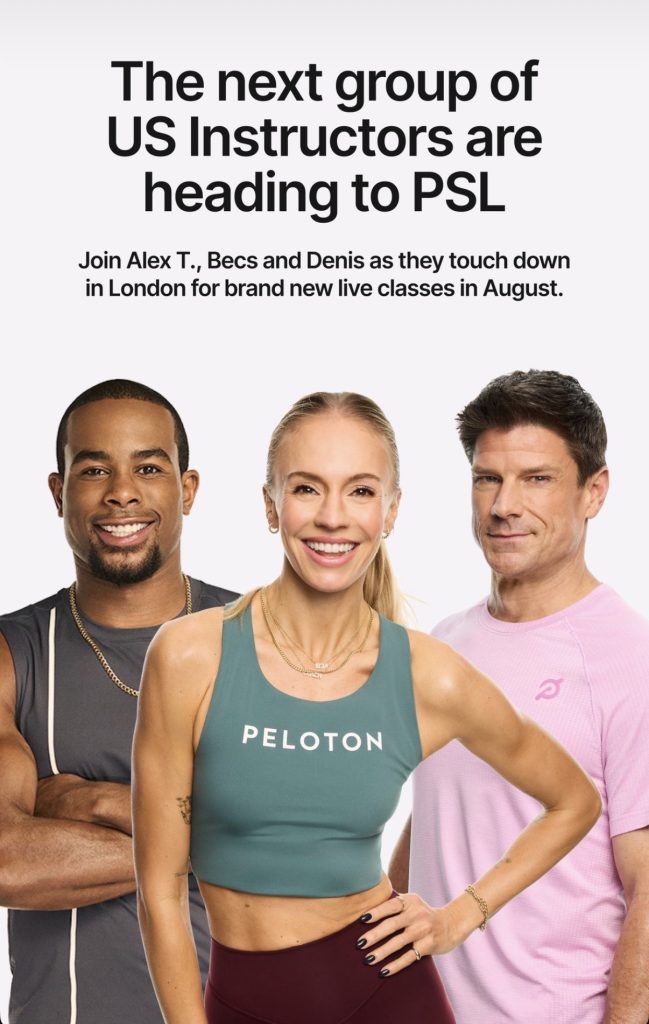 Alex Toussaint, Becs Gentry, and Denis Morton announced as next Peloton Studios New York instructors heading to PSL