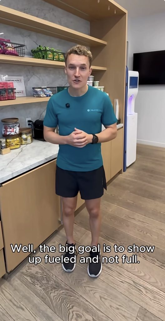 Matt Wilpers says the goal of pre-run fueling tips is to show up fueled, not full