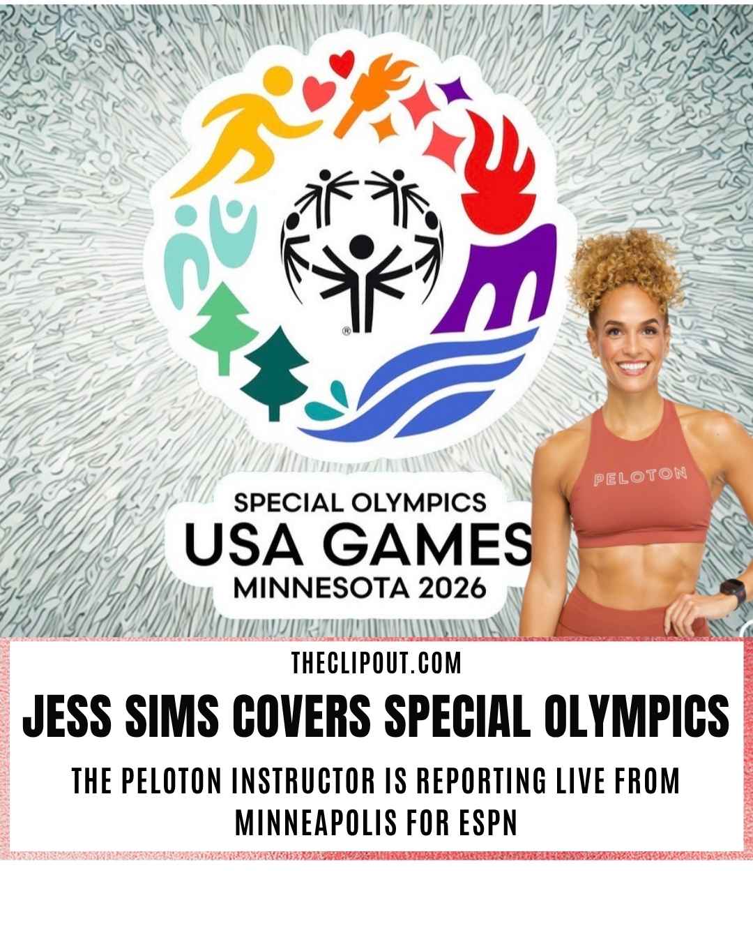 Jess Sims Special Olympics coverage