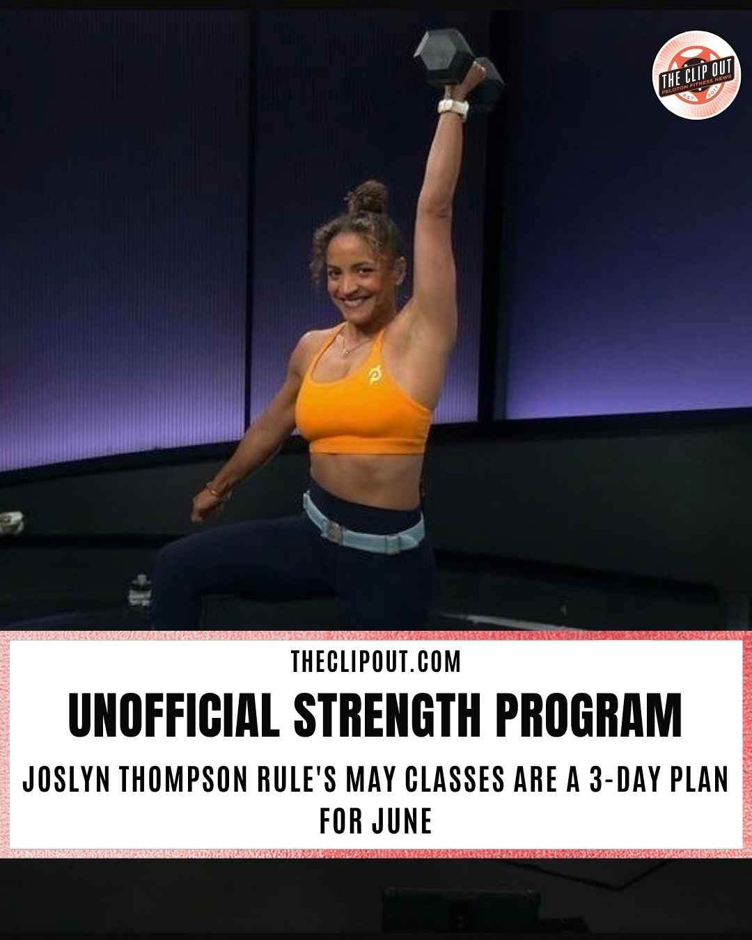 June Unofficial Split Program - Joslyn