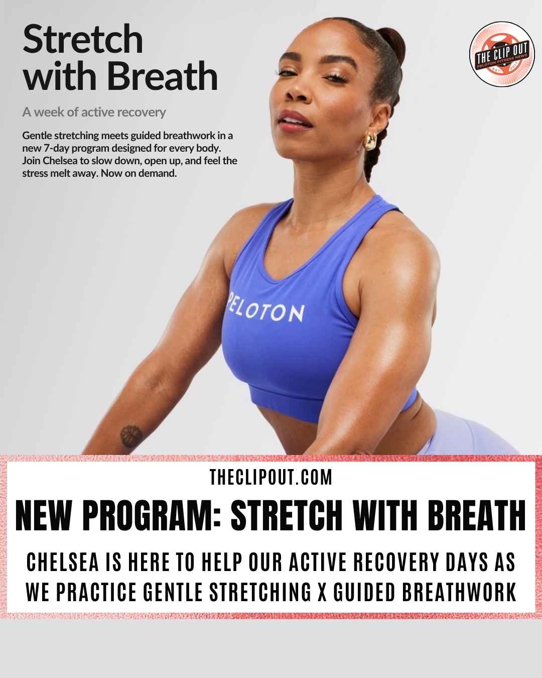 New Peloton Stretch with Breath Program