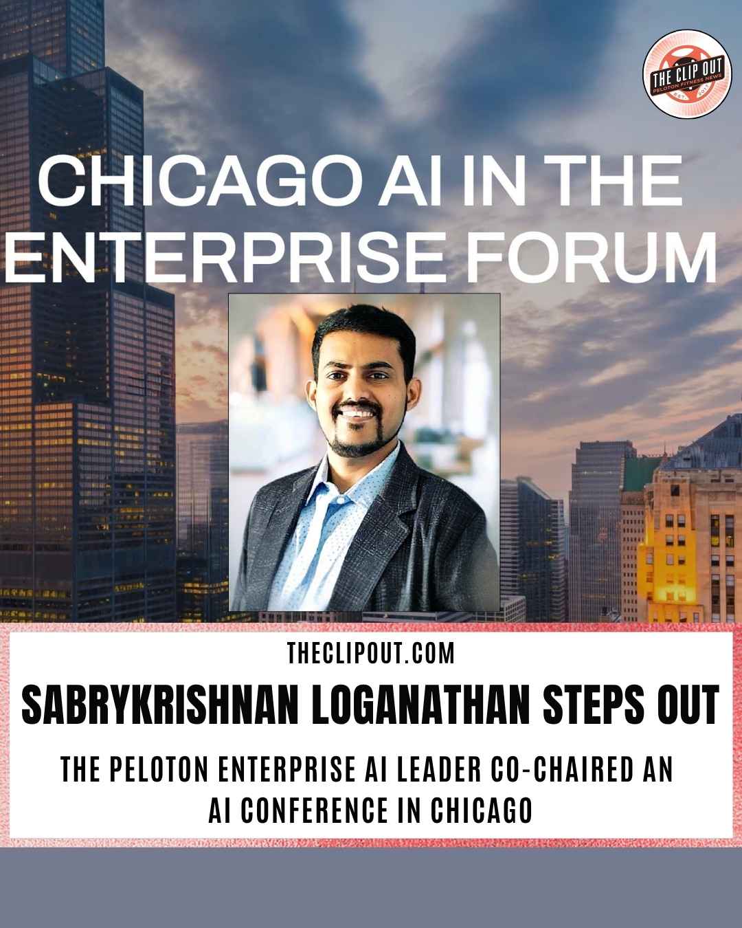 Peloton Enterprise AI Leader Sabrykrishnan Loganathan Co Chaired Panel in Chicago