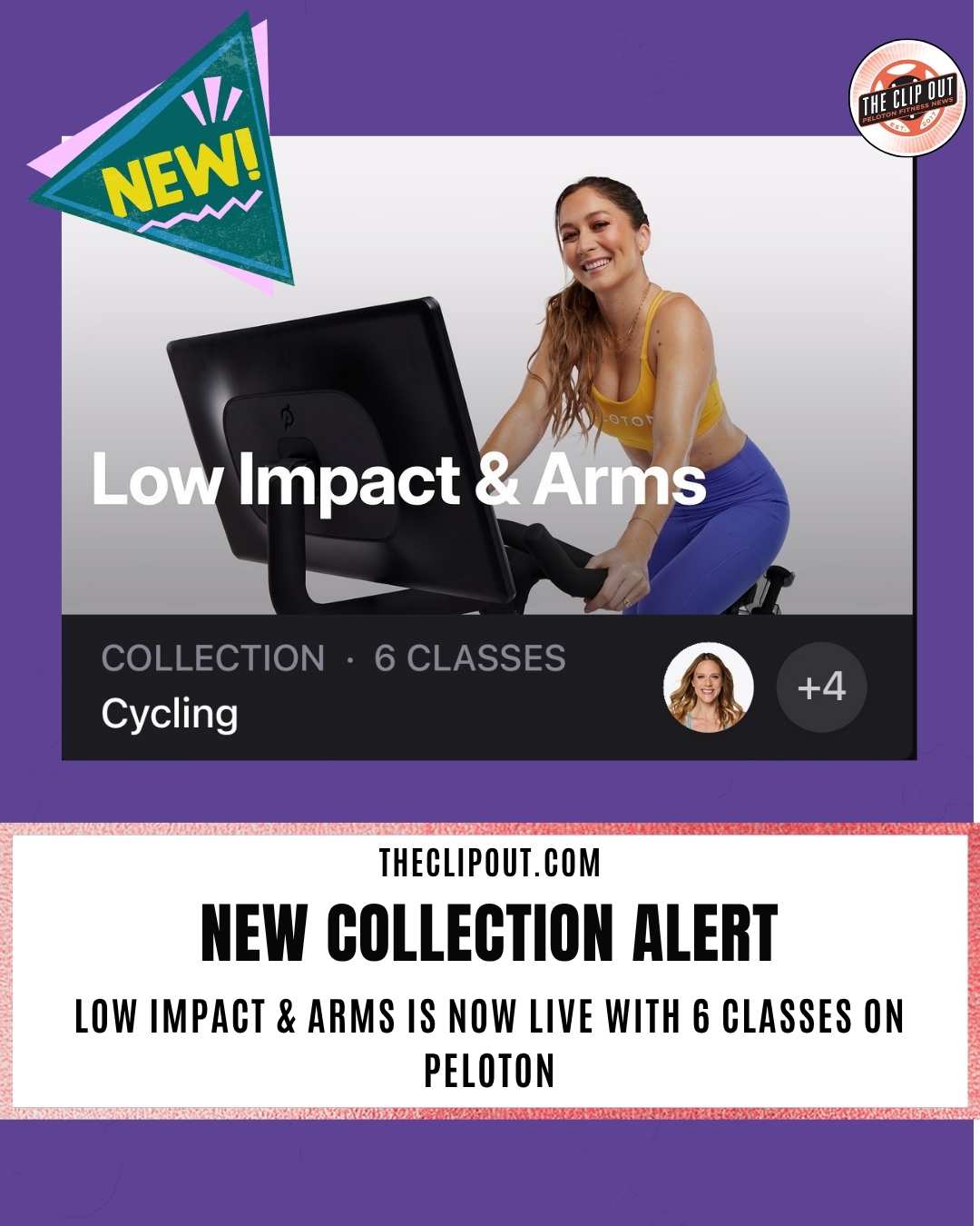 Peloton Low Impact & Arms Collection
