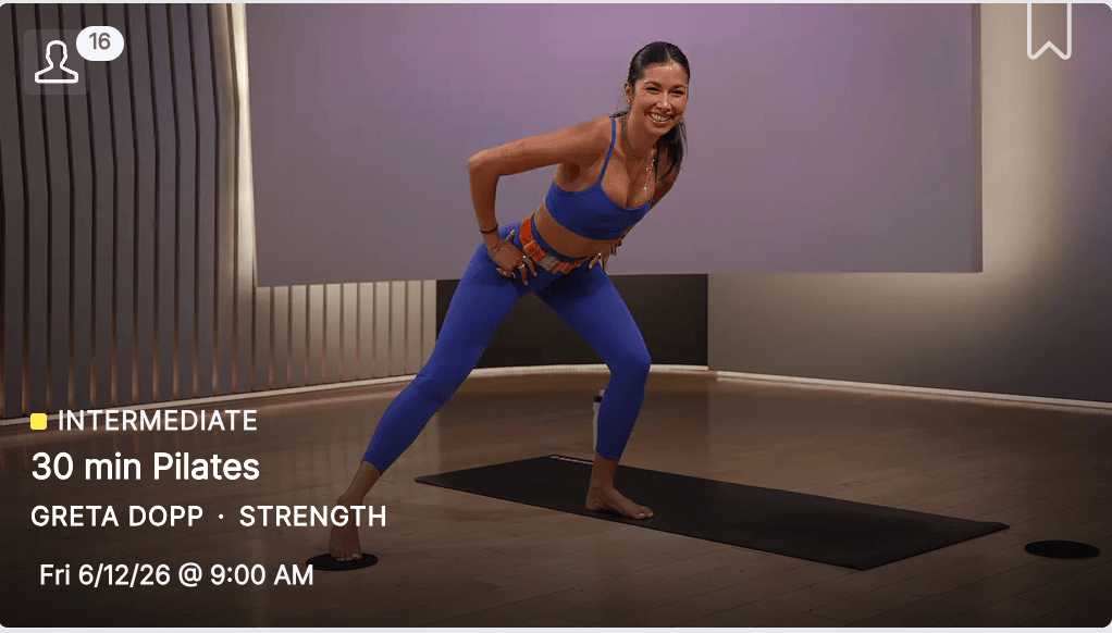 Best Peloton Classes - Pilates - Greta Dopp