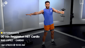Rad Lopez Reggaeton HIIT Cardio on Peloton
