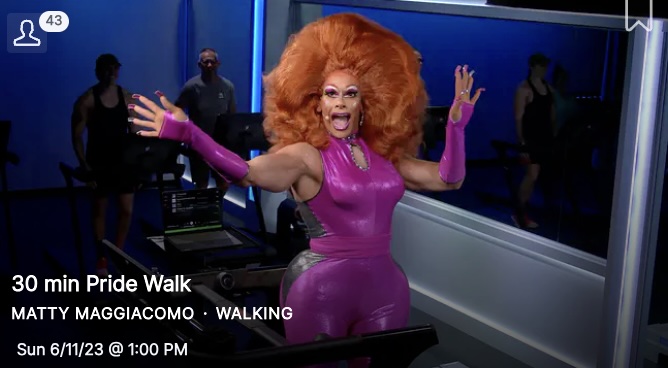 Matty Maggiacomo Pride Walk and Talk - Mara