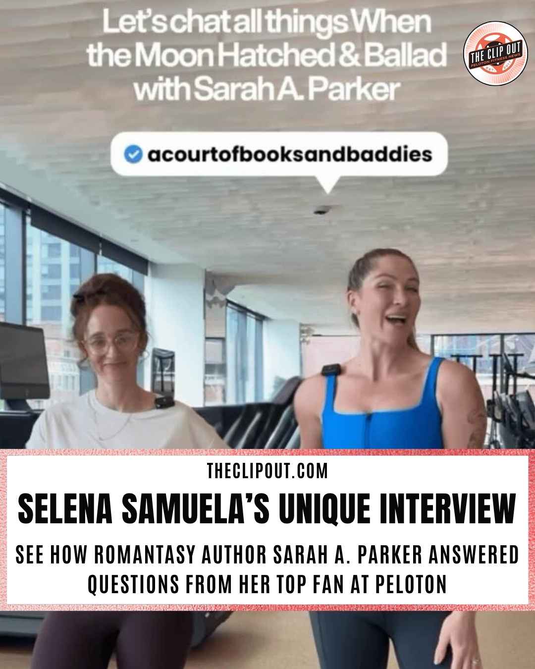 Selena Samuela Author Interview at Peloton