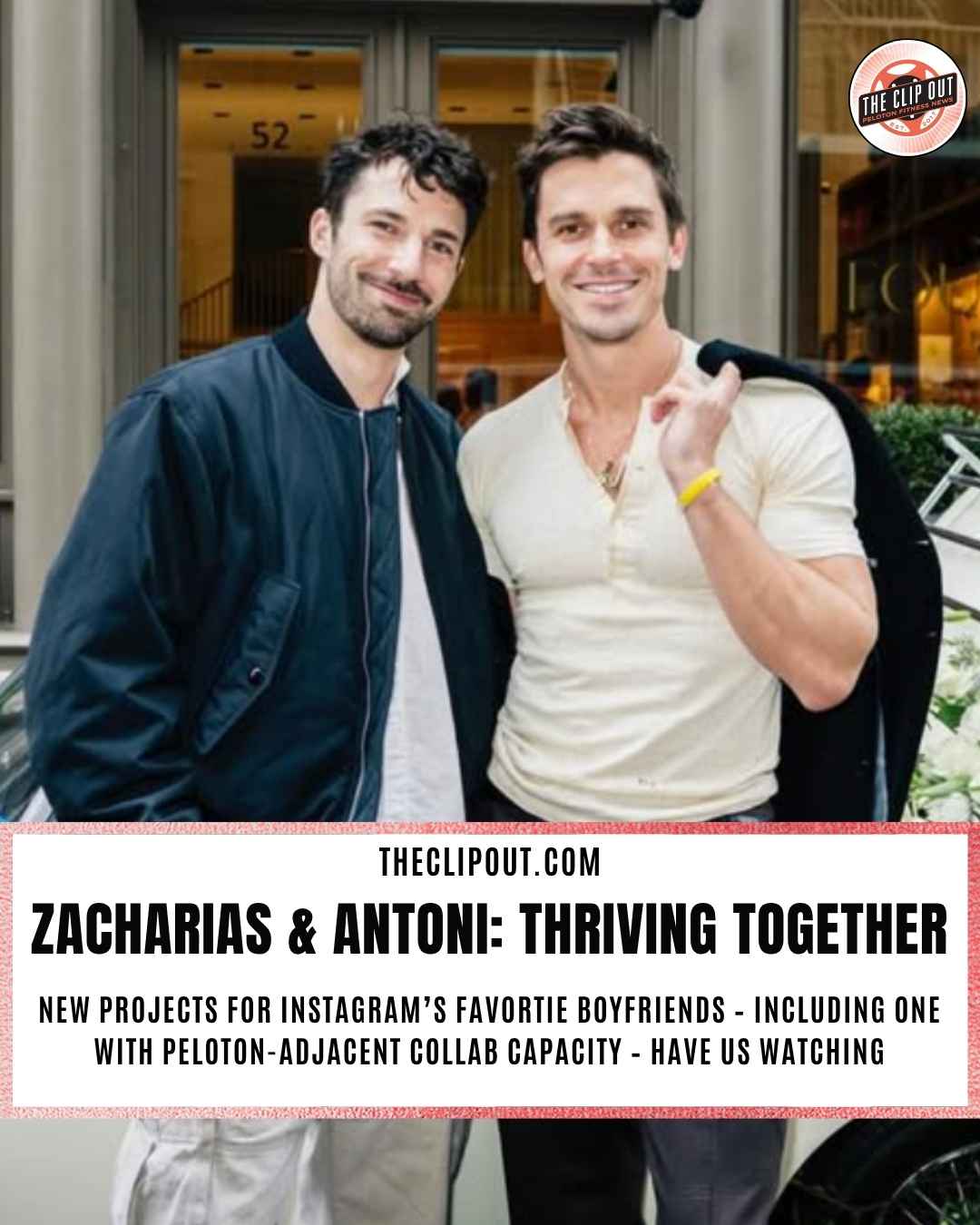 Zacharias Niedzwiecki Steps Out With Antoni Porowski