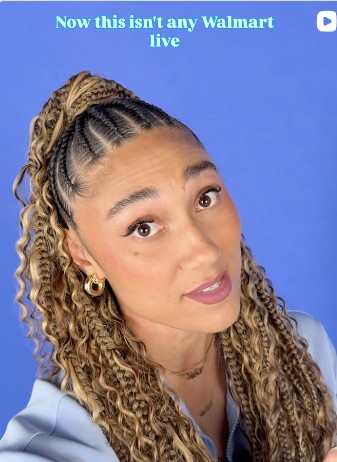 Ally Love Walmart Live Appearance