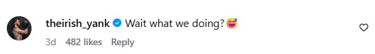 Alex Toussaint Daniel McKenna comment Daniel "wait what we doing?"