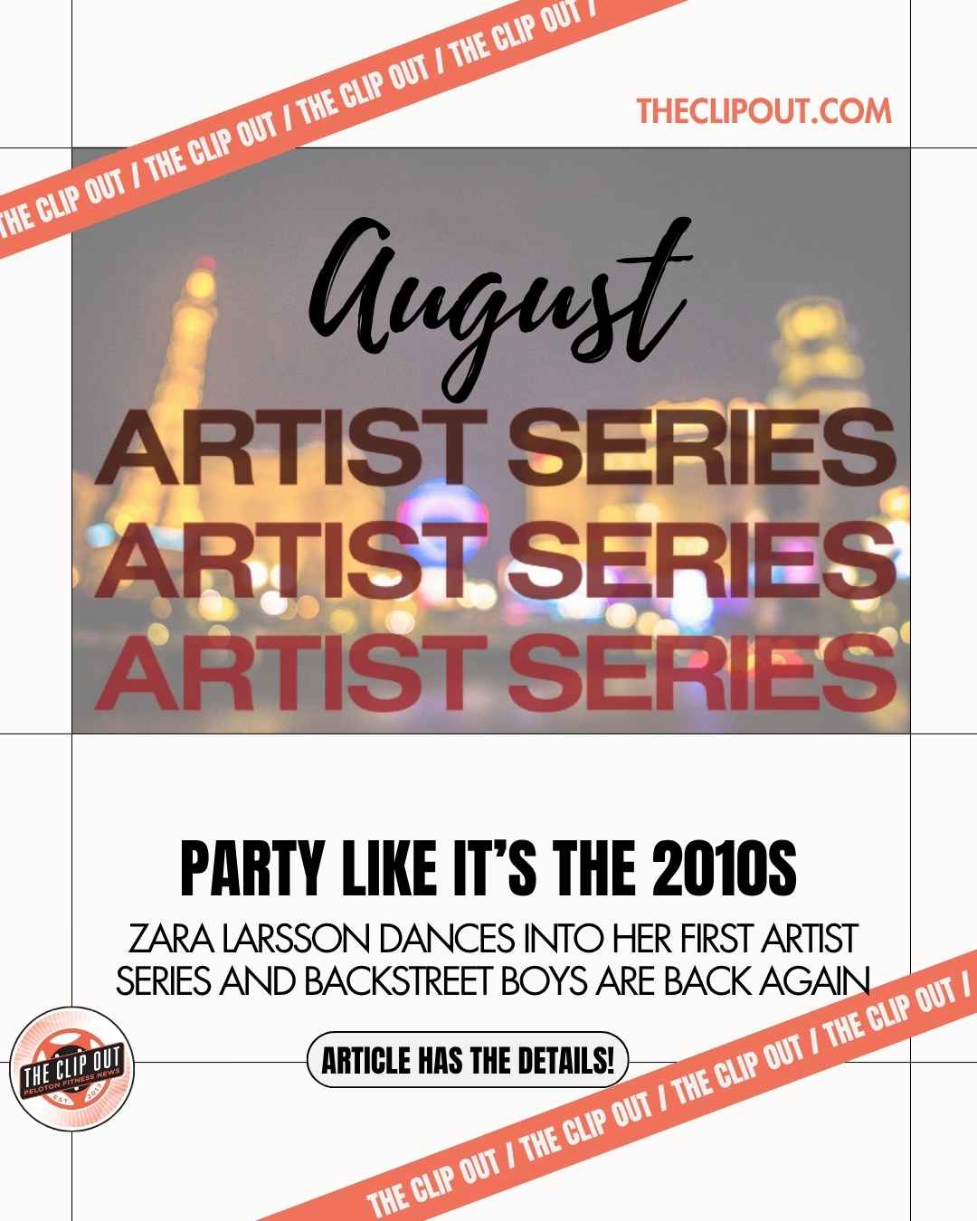 August 2026 Artist Series Overview