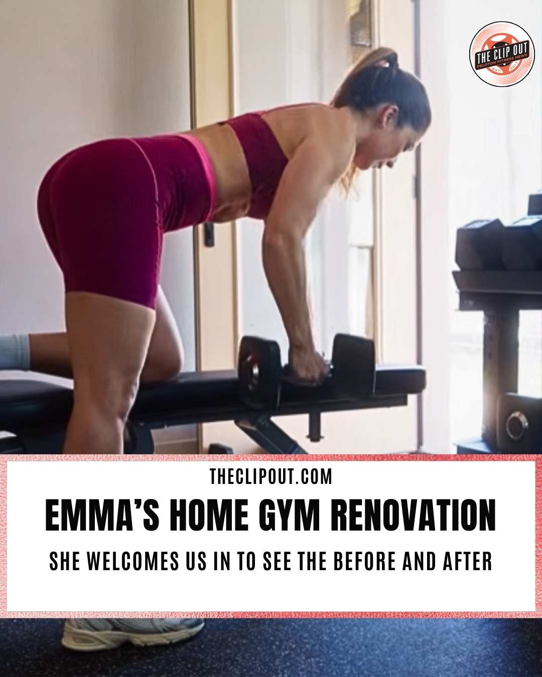 Gym Renovation - Emma Lovewell, Peloton Instructor