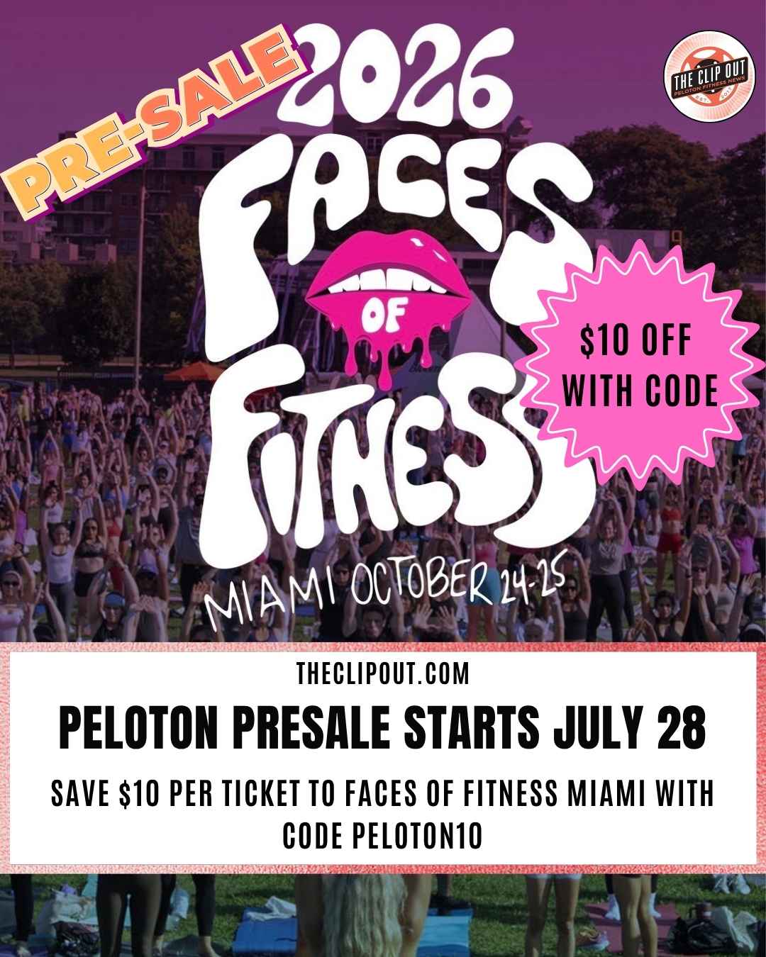 Faces of Fitness Miami Presale