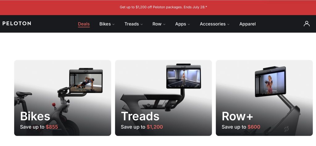 Peloton Tread Sale