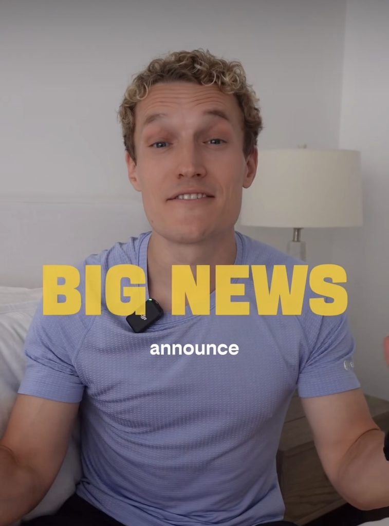 Matt Wilpers big news announcement video still