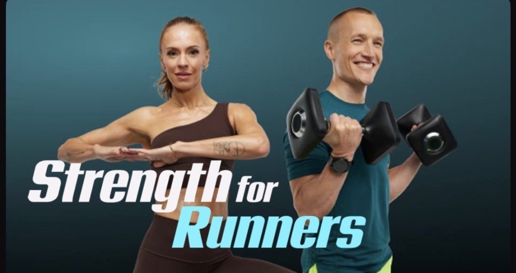 Becs Gentry Strength for Runners program with Matt Wilpers on Peloton