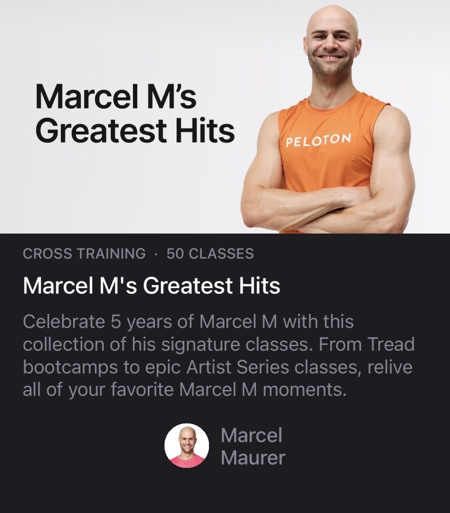 Marcel Maurer 5 Year Peloversary Greatest Hits collection cover